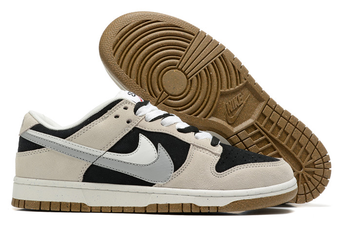 Men's Dunk Low SB Cream/Black Shoes 0263 Men's Dunk Low SB Cream/Black Shoes 0263